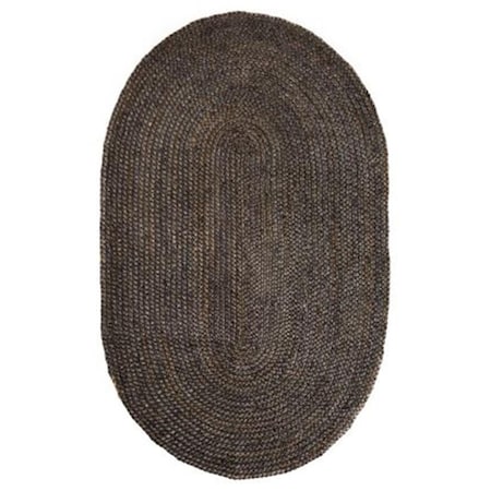 Work-Of-Art 6 ft. x 6 ft. Round Kerala Natural Jute Rug WO2756203
